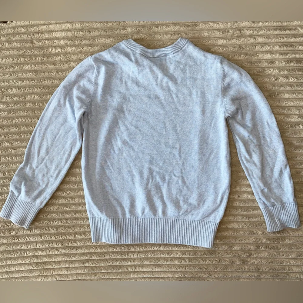 ✨ The Children’s Place Light Blue Cotton Sweater (Size 5/6) 🧼👕